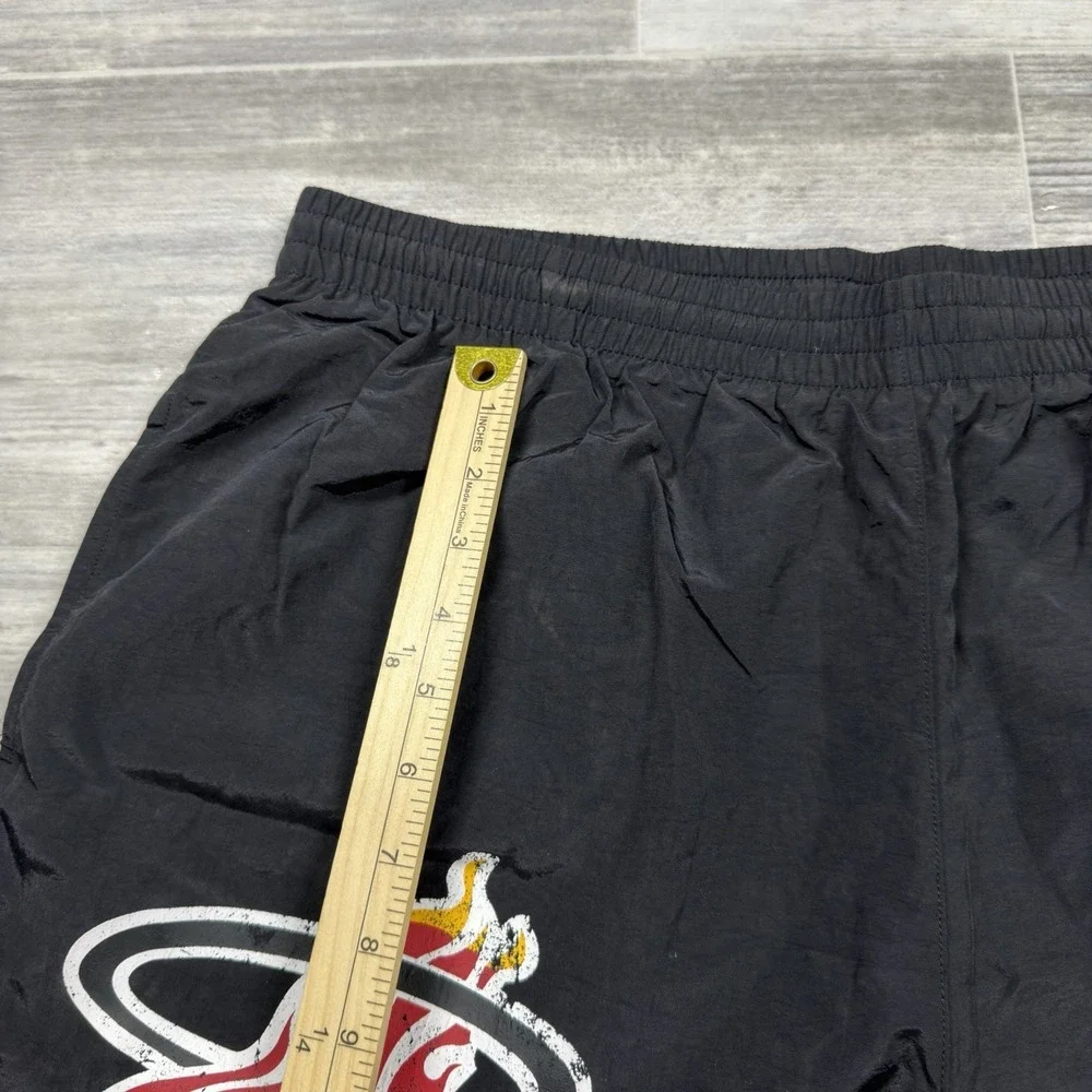 Miami Heat Mitchell & Ness NBA Adult Woven Vintage Logo Shorts Men's Size XL NEW